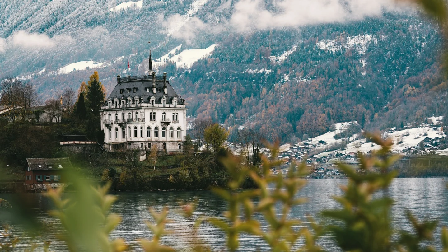 Seeburg on the Iseltwald peninsula